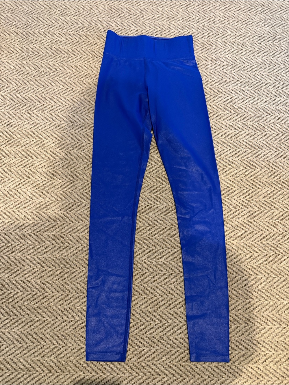 Carbon38 Electric Blue High-Waist Jeggings